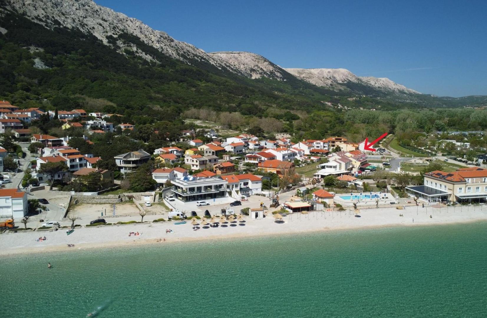 Apartments Mikulan Beach 巴斯卡 外观 照片